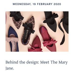 Rothy’s black Mary Jane flats